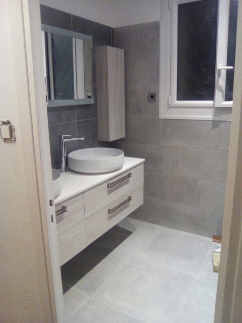 Salle de bain moderne